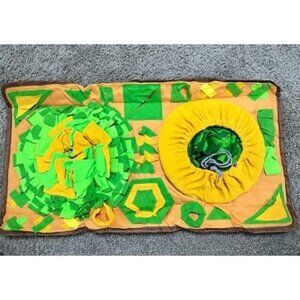 New Large Dog Snuffle Mat, Interactive Feeding Mat, 34.6 in x 19.6 in